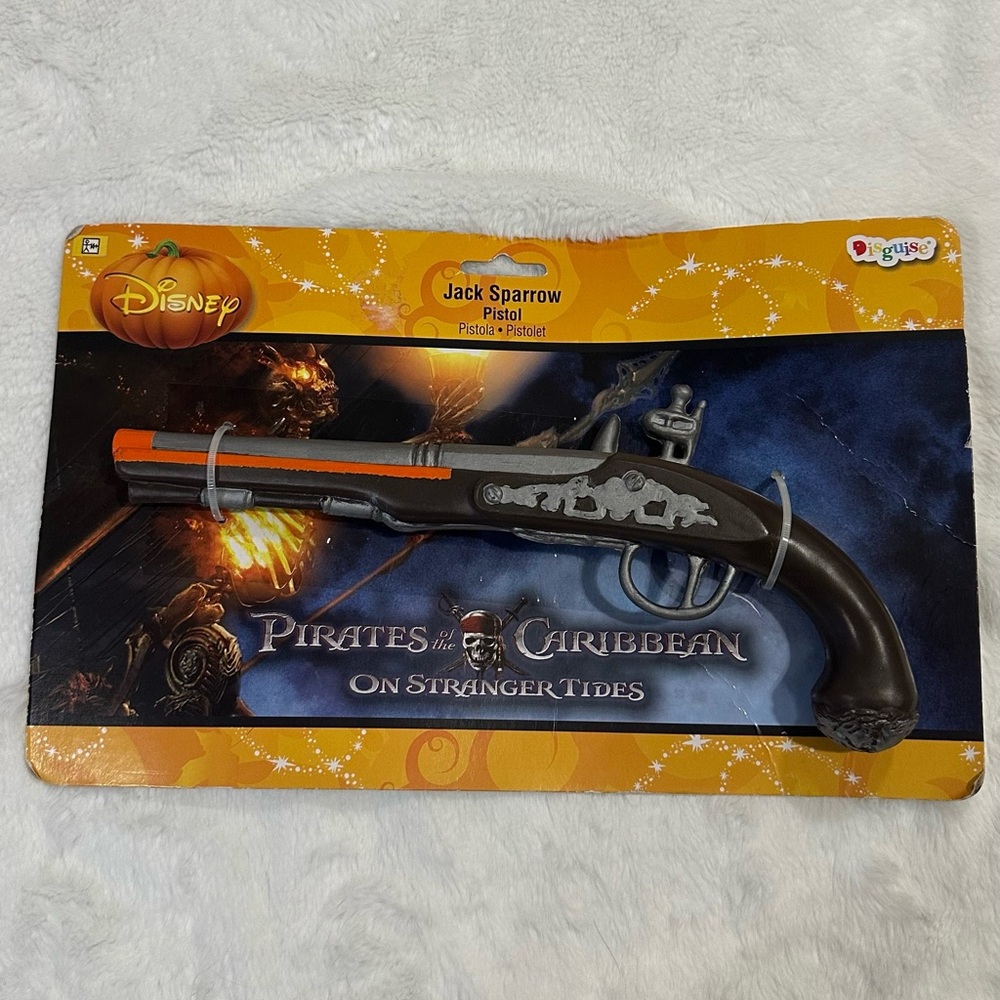 NEW PIRATES OF THE CARIBBEAN ON STRANGER TIDES CAPT JACK SPARROW PISTOL DISGUISE